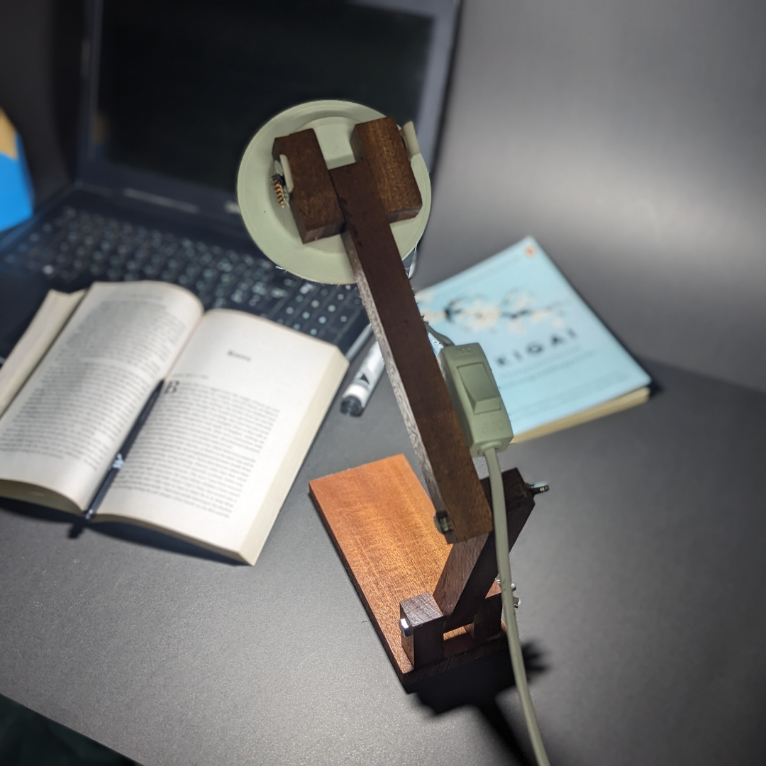 Mahogany Desk Lamp