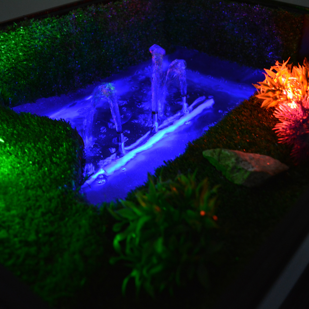 Oasis Spring Live Fountain Table