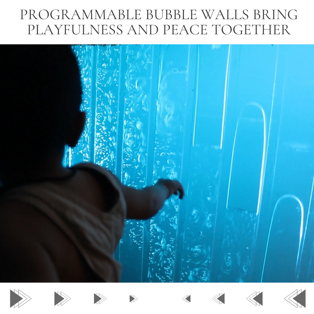 Custom Made - Programmed & Simple Bubble Panel Wall (All Types)