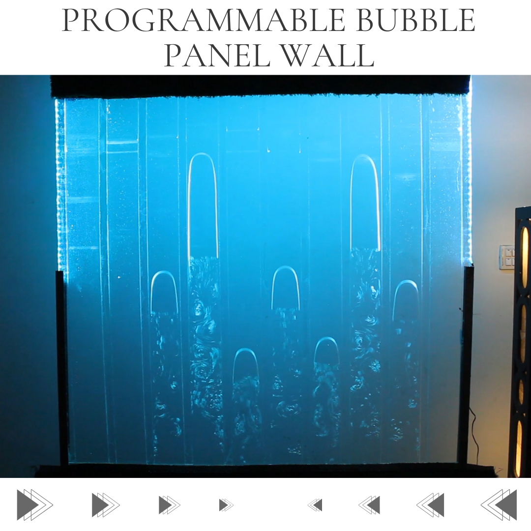 Custom Made - Programmed & Simple Bubble Panel Wall (All Types)