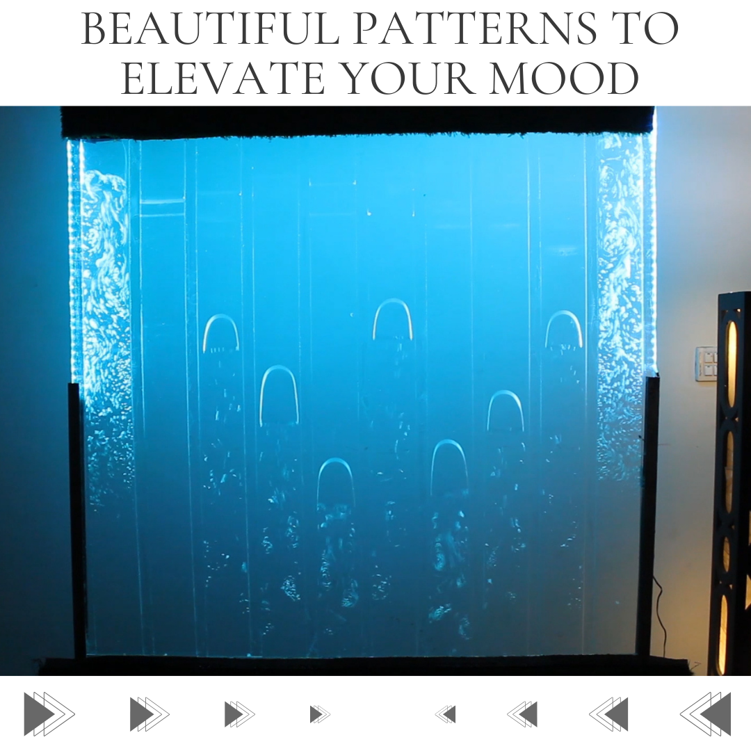 Custom Made - Programmed & Simple Bubble Panel Wall (All Types)