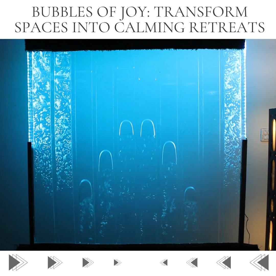Custom Made - Programmed & Simple Bubble Panel Wall (All Types)