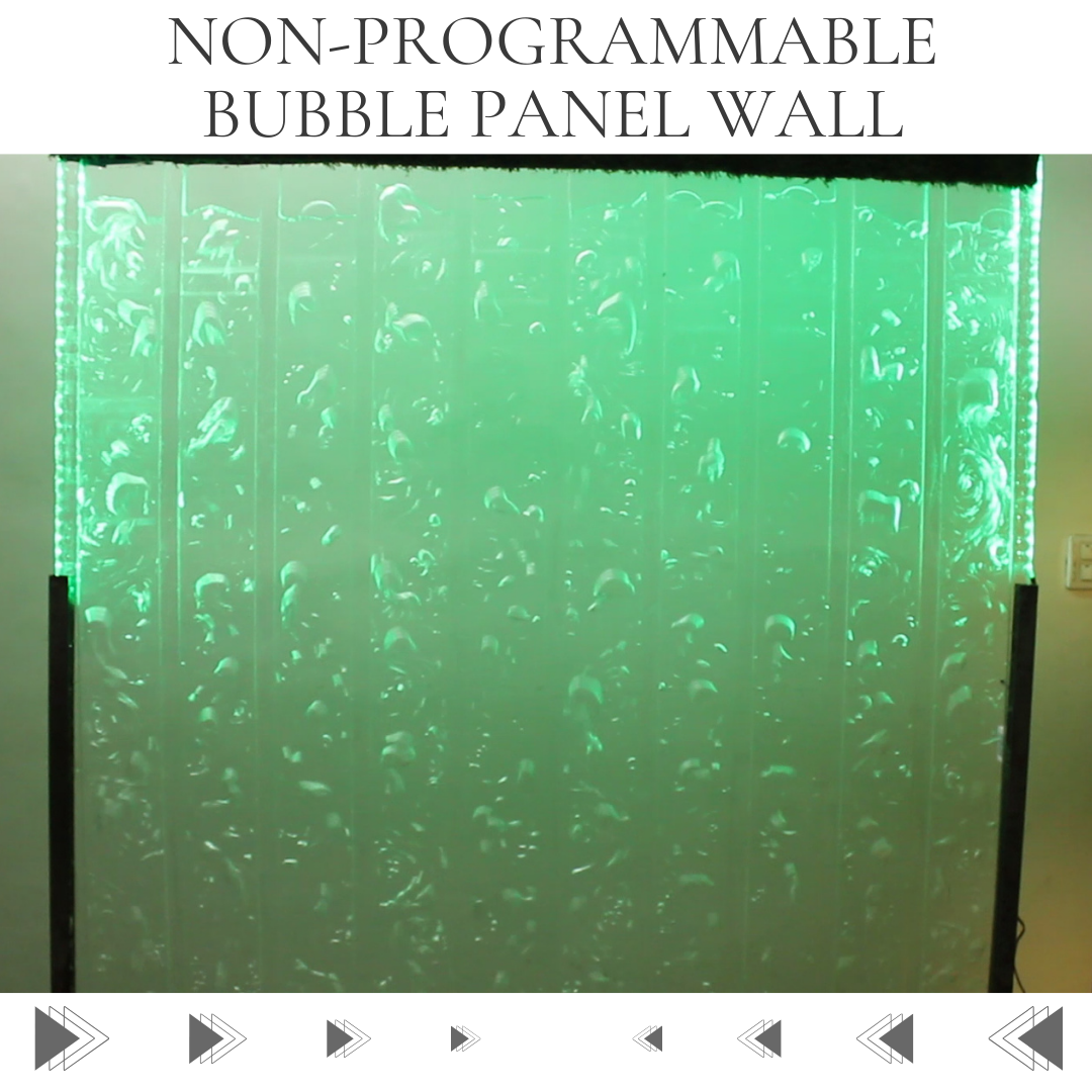 Custom Made - Programmed & Simple Bubble Panel Wall (All Types)