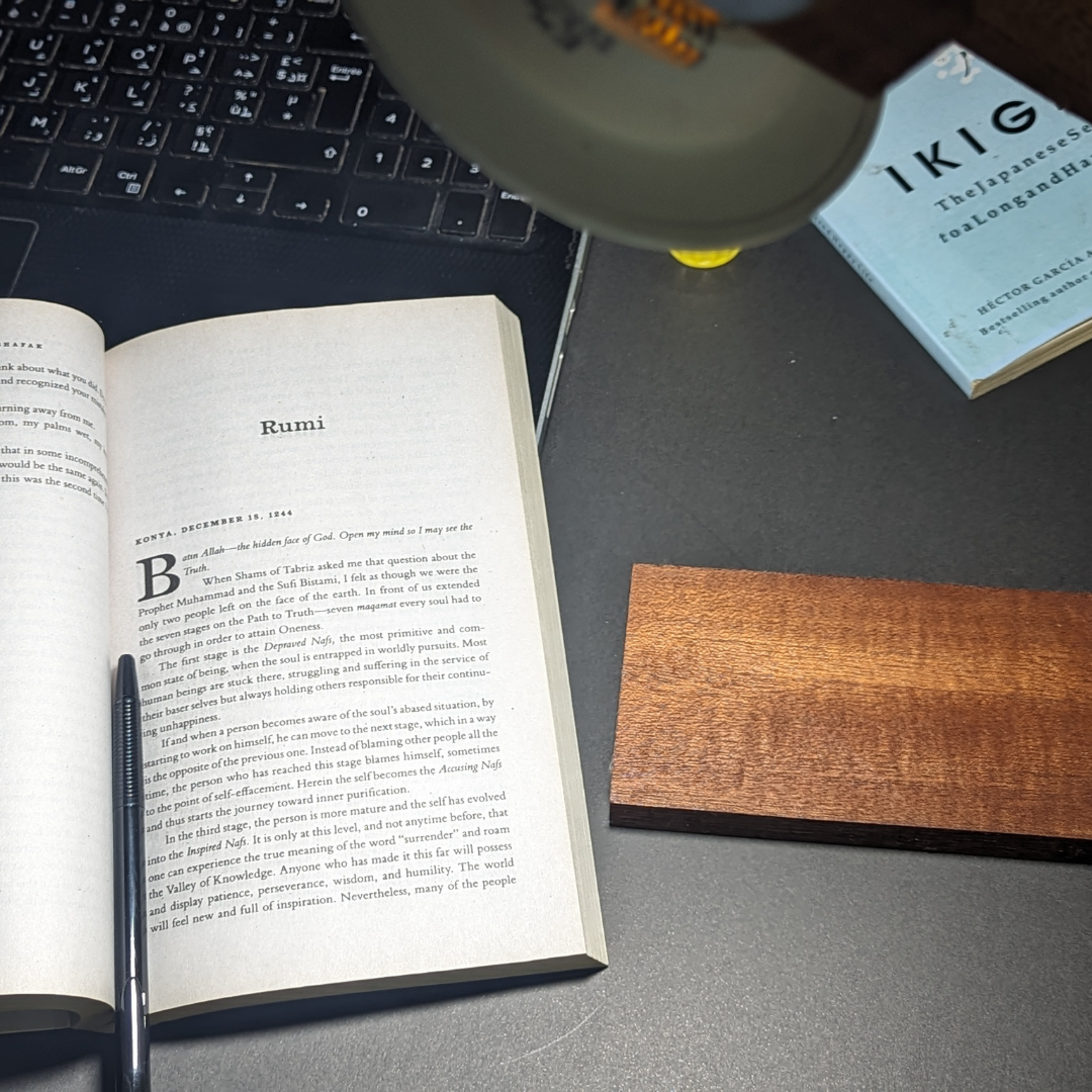 Mahogany Desk Lamp