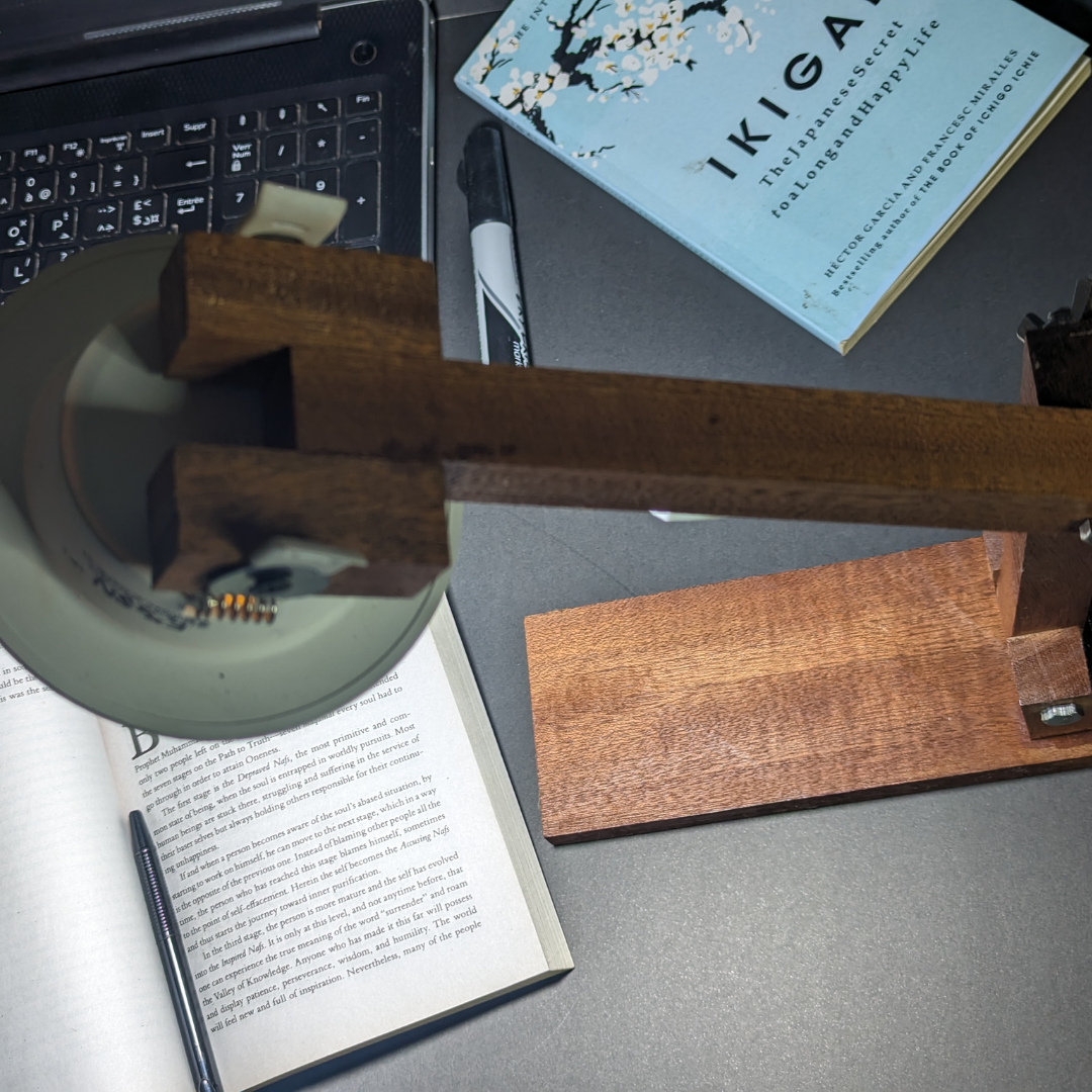 Mahogany Desk Lamp
