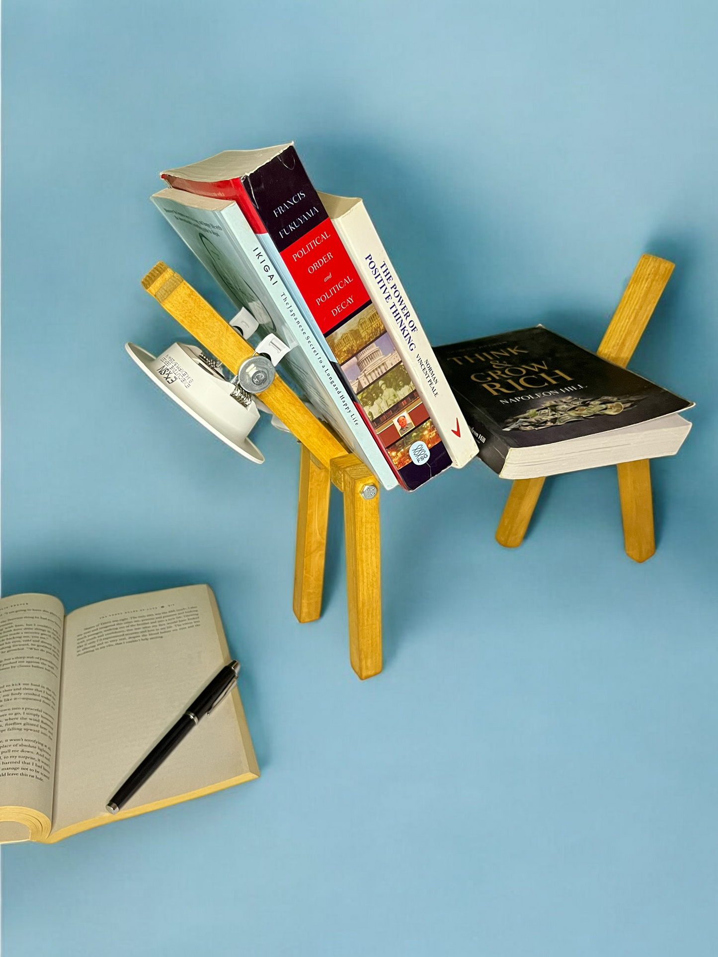 Pet Dog Desk Lamp - Pine Wood