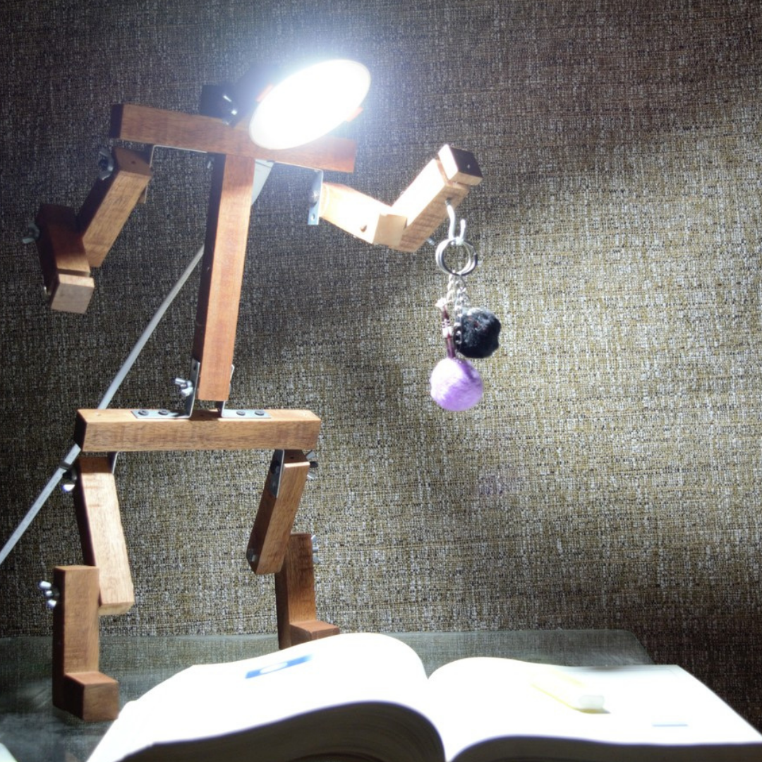 DIY Robotic Desk Study Lamp