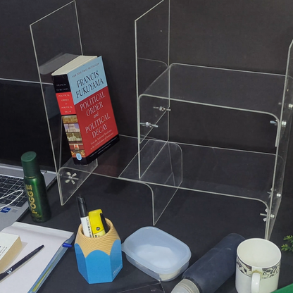 Clear Acrylic DIY Desk Organizer