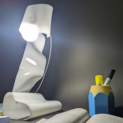 Wave Cascade Desk Lamp