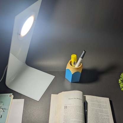 Aura Curved Acrylic Study Desk Lamp